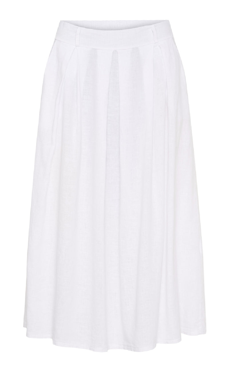 Marta Du Chateau Nederdel - Leona - Optical White
