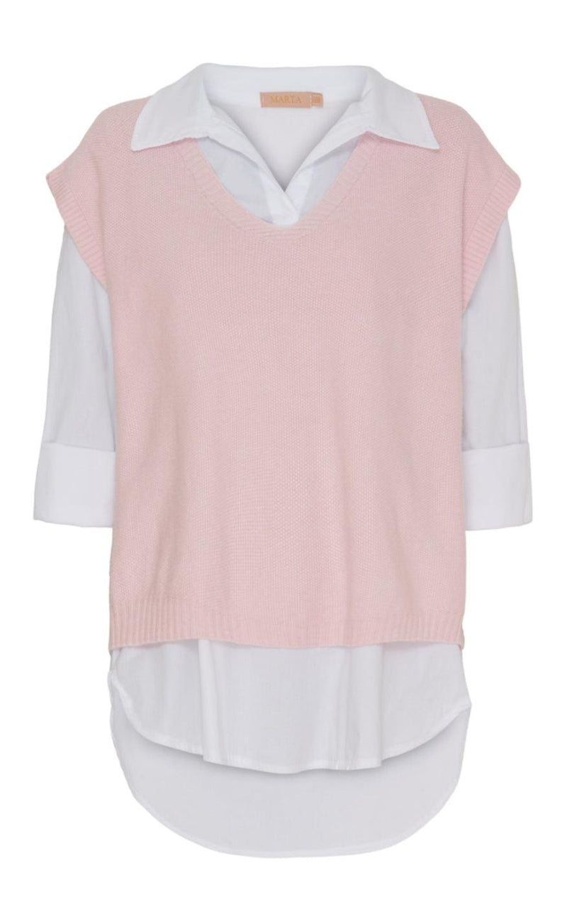 Marta Du Chateau Skjorte - 80389 Norah - Rosa