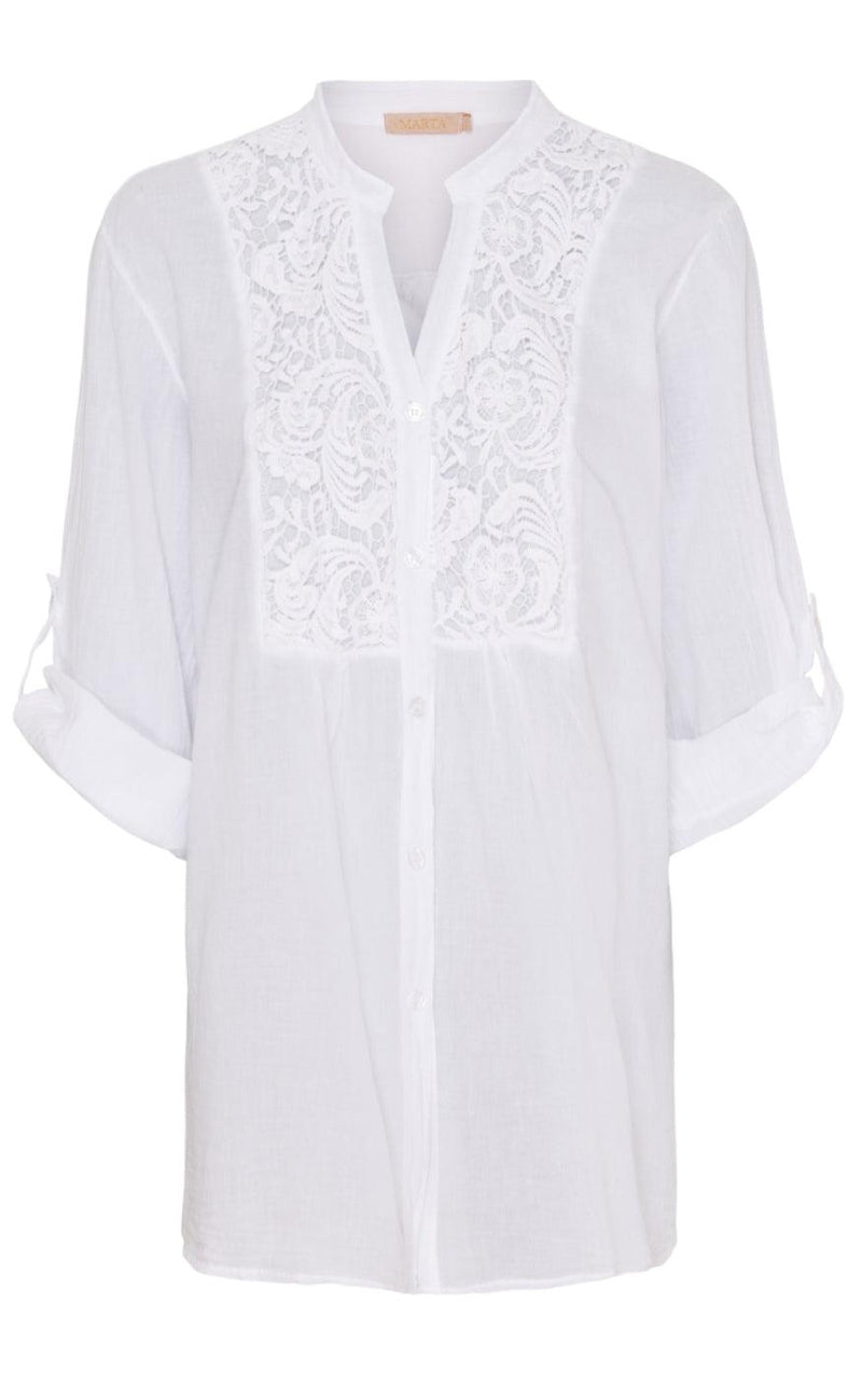 Marta Du Chateau Skjorte - 9737 - White