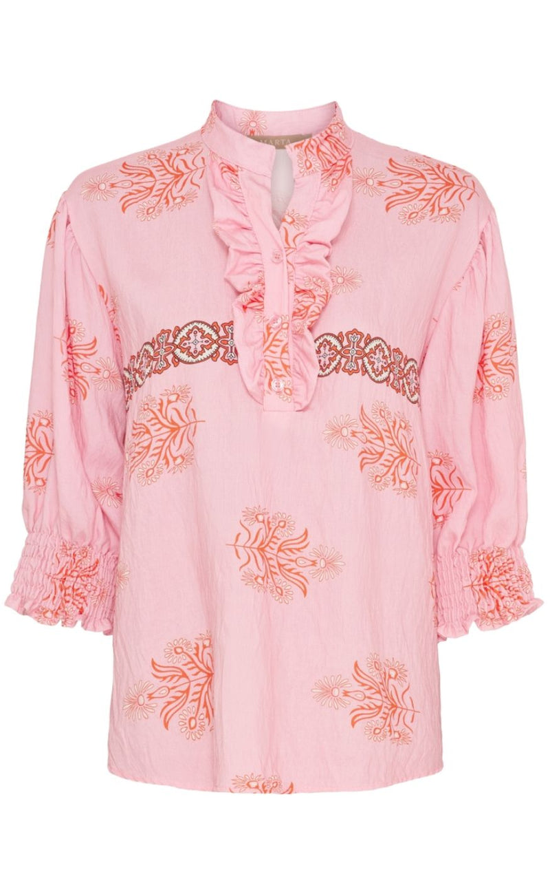 Marta Du Chateau Skjorte - Charlie - Rosa3454