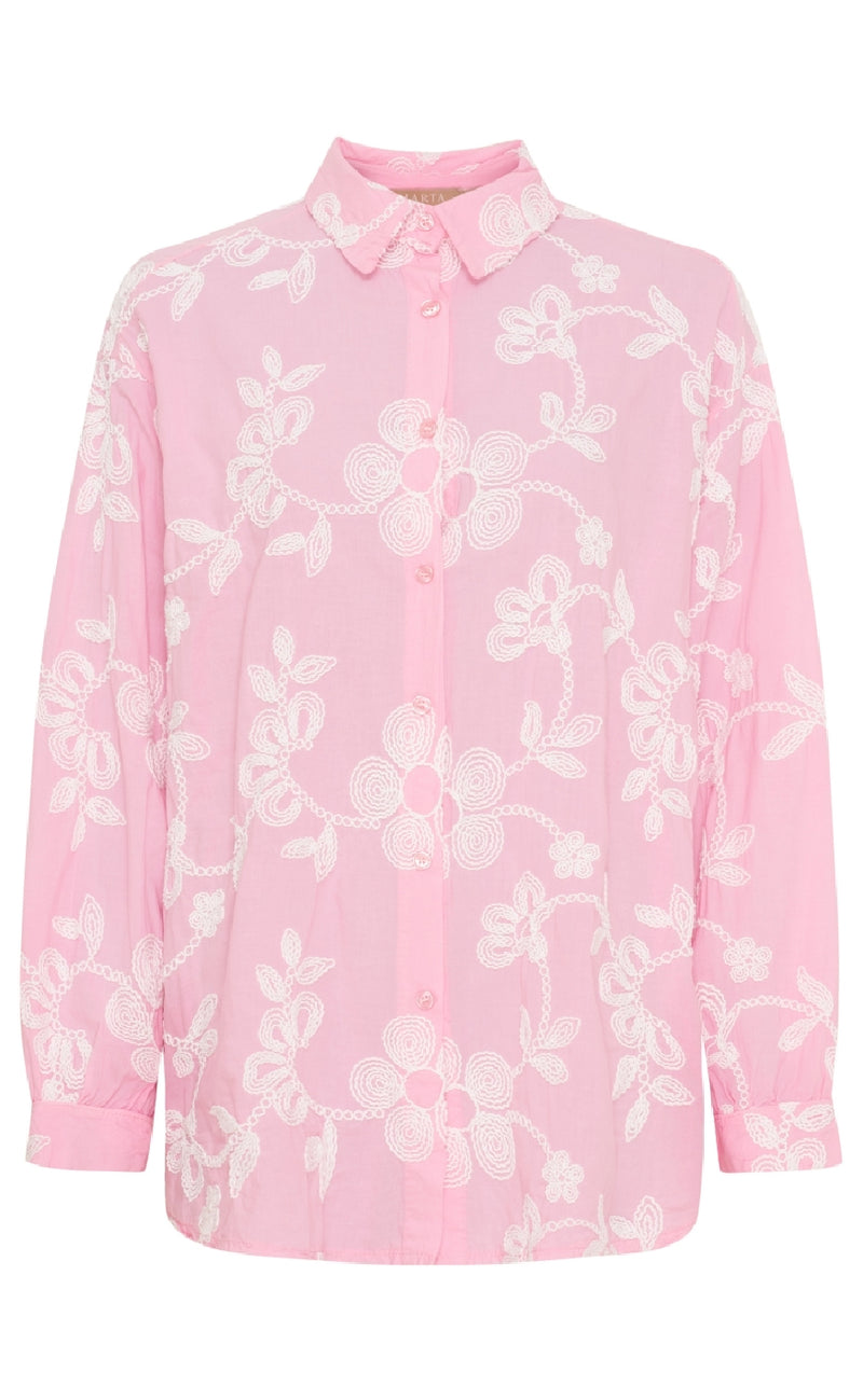 Marta Du Chateau Skjorte - Diana - Pink