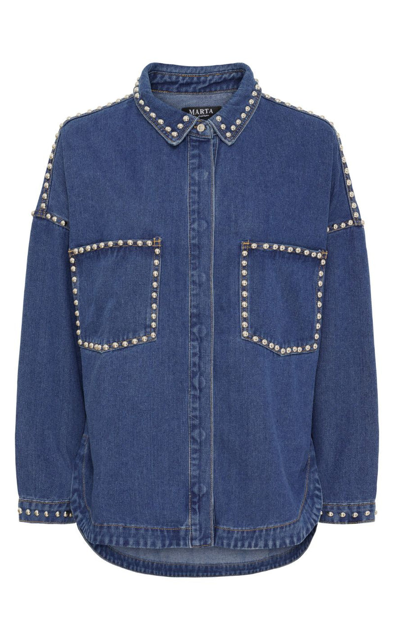 Marta Du Chateau Skjorte - Eila - Denim
