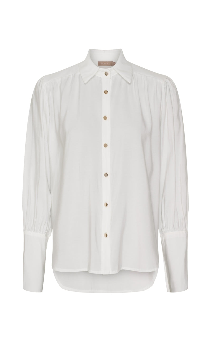 Marta Du Chateau Skjorte - Rhea - Offwhite