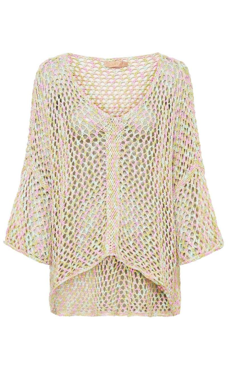 Marta Du Chateau Strik - knit - Multi Rose