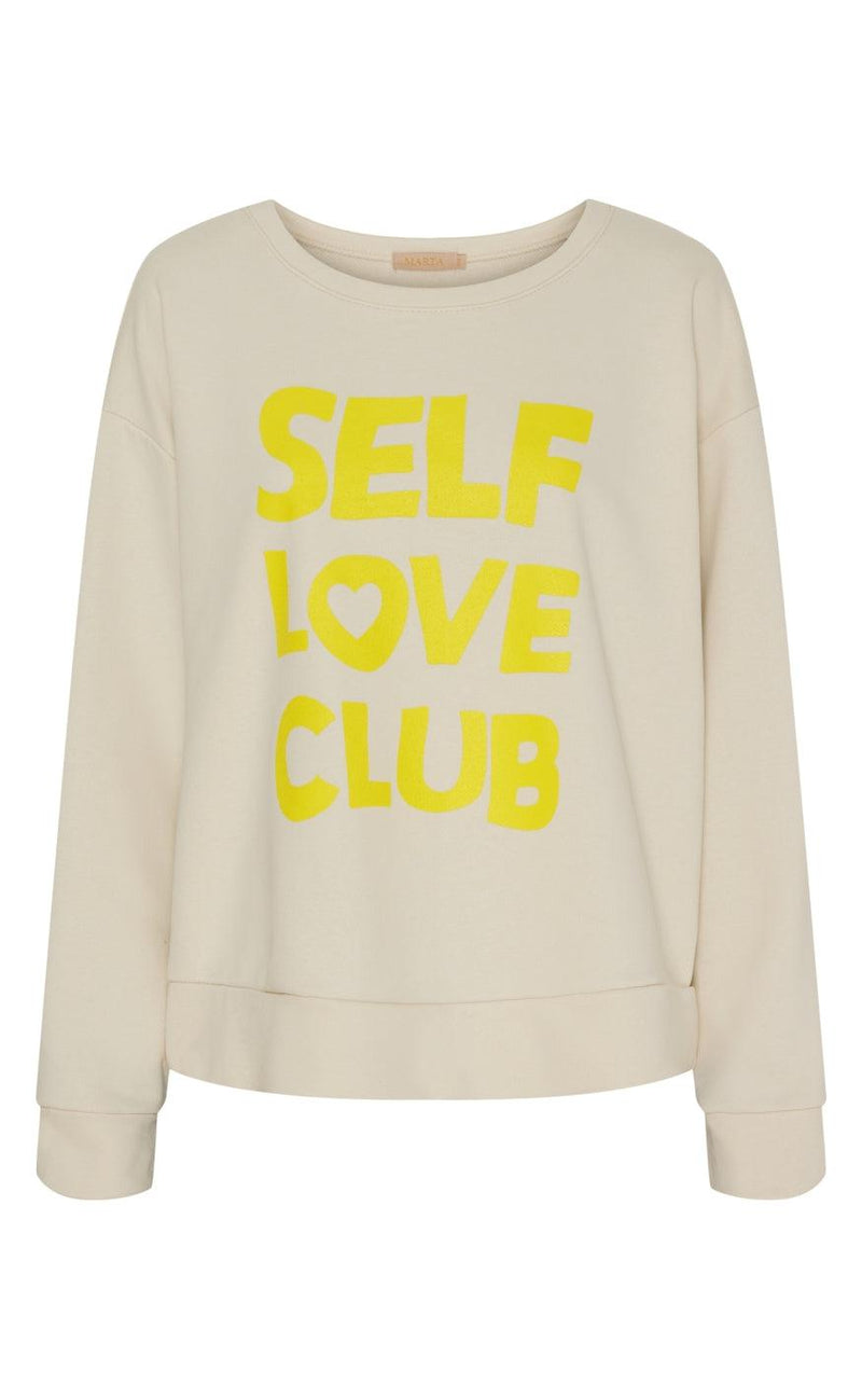 Marta Du Chateau Sweatshirt - 69000 Luciana - Burro/Yellow Print