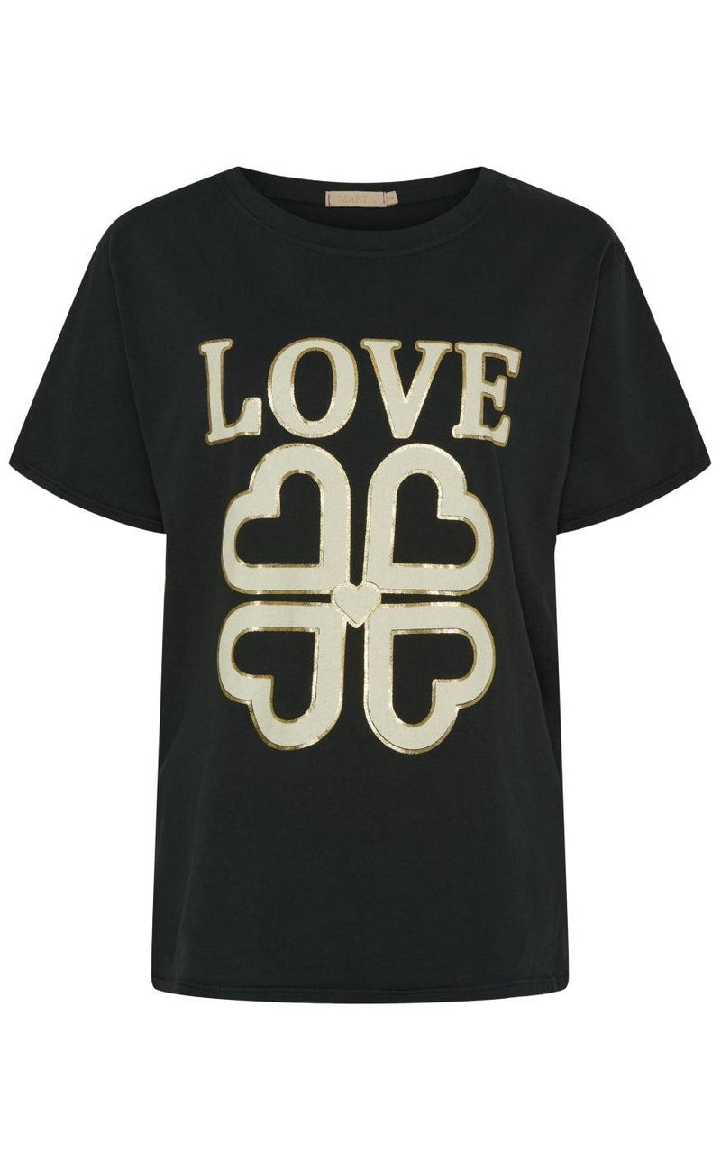 Marta Du Chateau T-shirt - Inge - Black Love