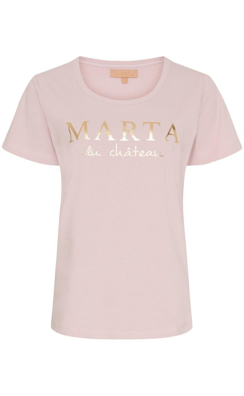 Marta Du Chateau T-shirt - Jeanette - Old Rose