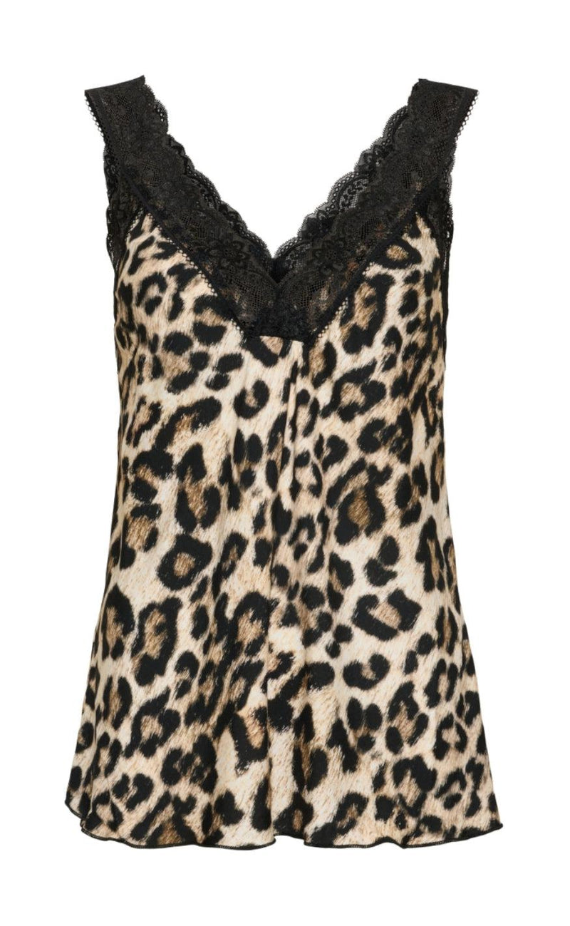 Marta Du Chateau Top - 21336 - Beige Leo