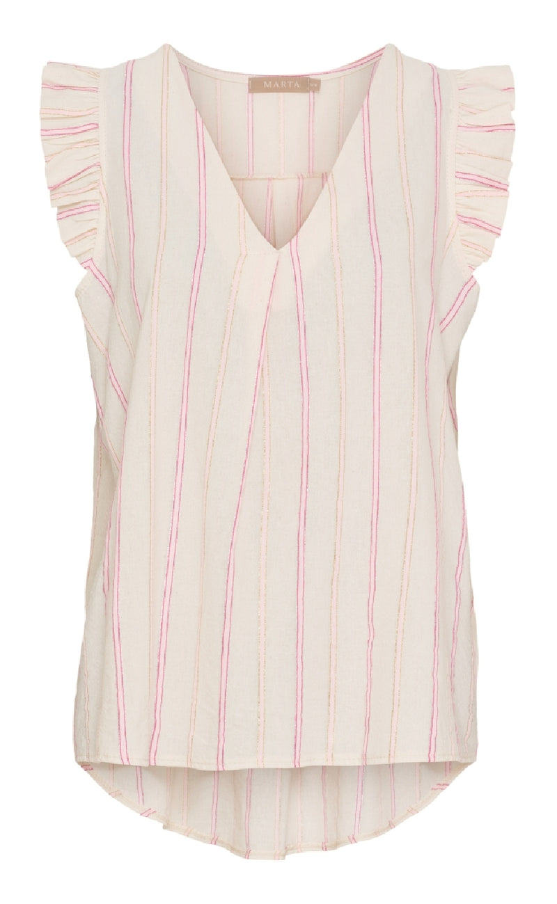 Marta Du Chateau Top - Angelica - Pink