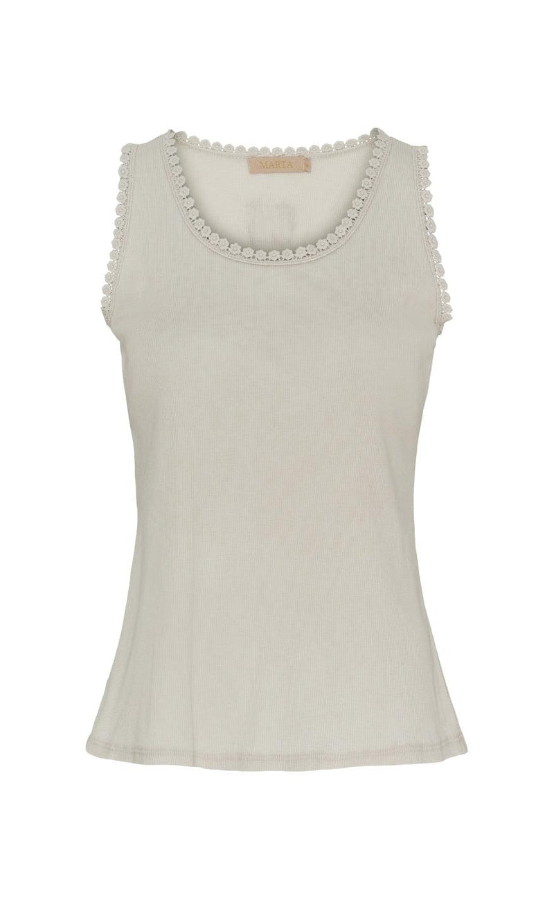 Marta Du Chateau Top - Elfrida - Beige