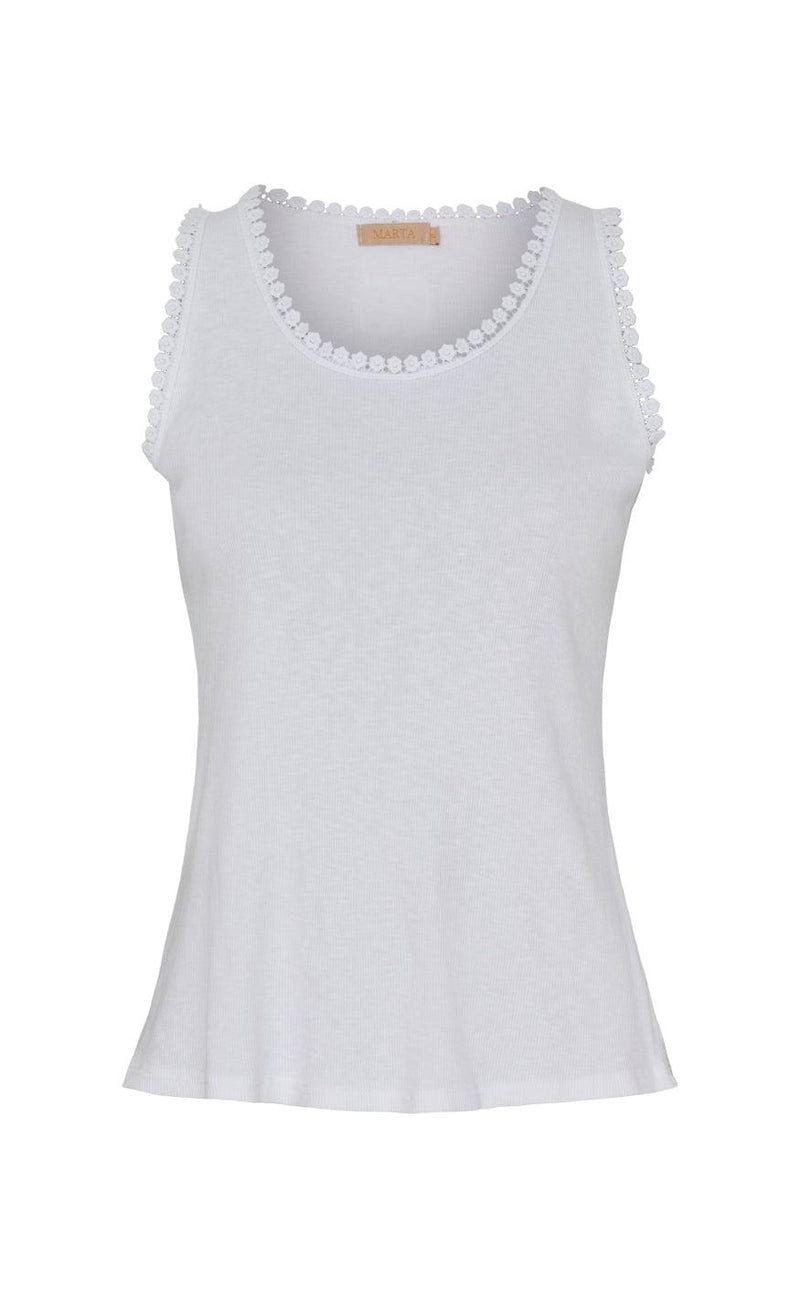 Marta Du Chateau Top - Elfrida - White