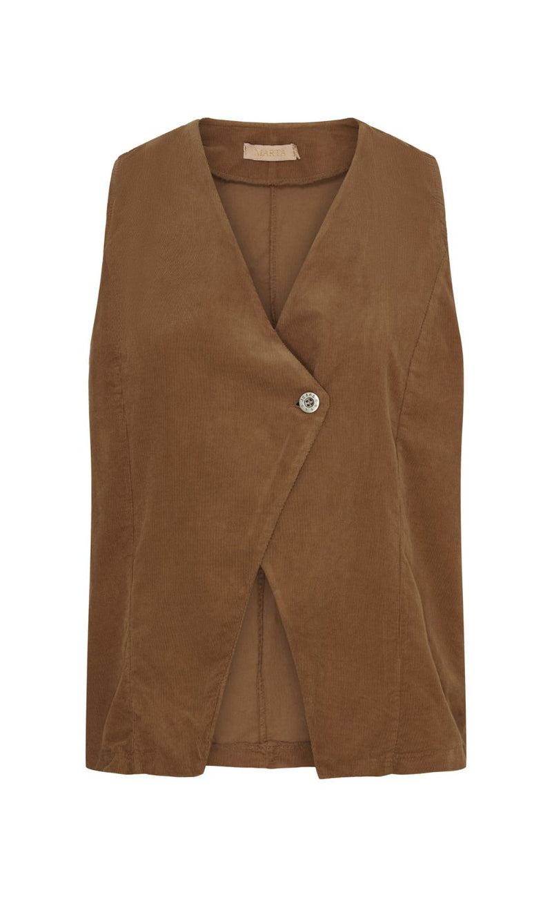 Marta Du Chateau Top - Hortense - Dark Camel