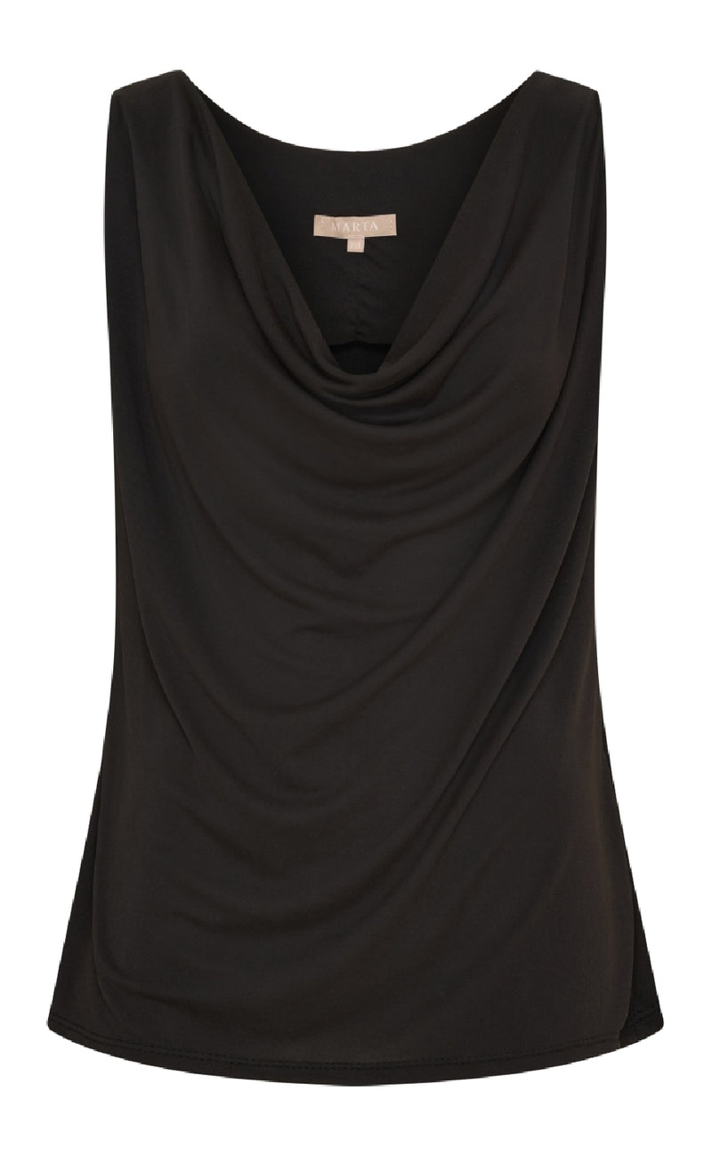 Marta Du Chateau Top - Veronika - Black