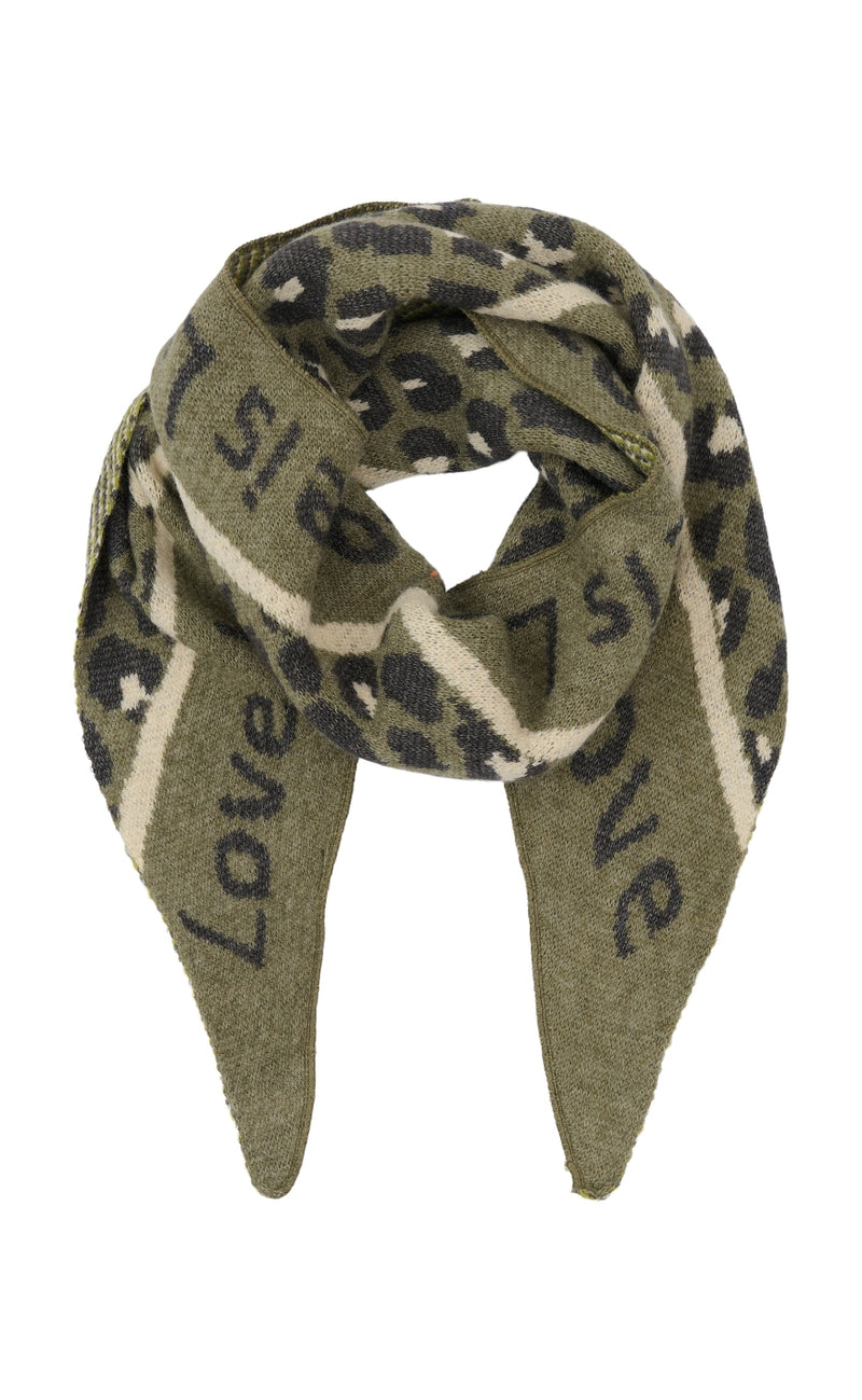 Marta Du Chateau Tørklæde - Clio - Dark Green