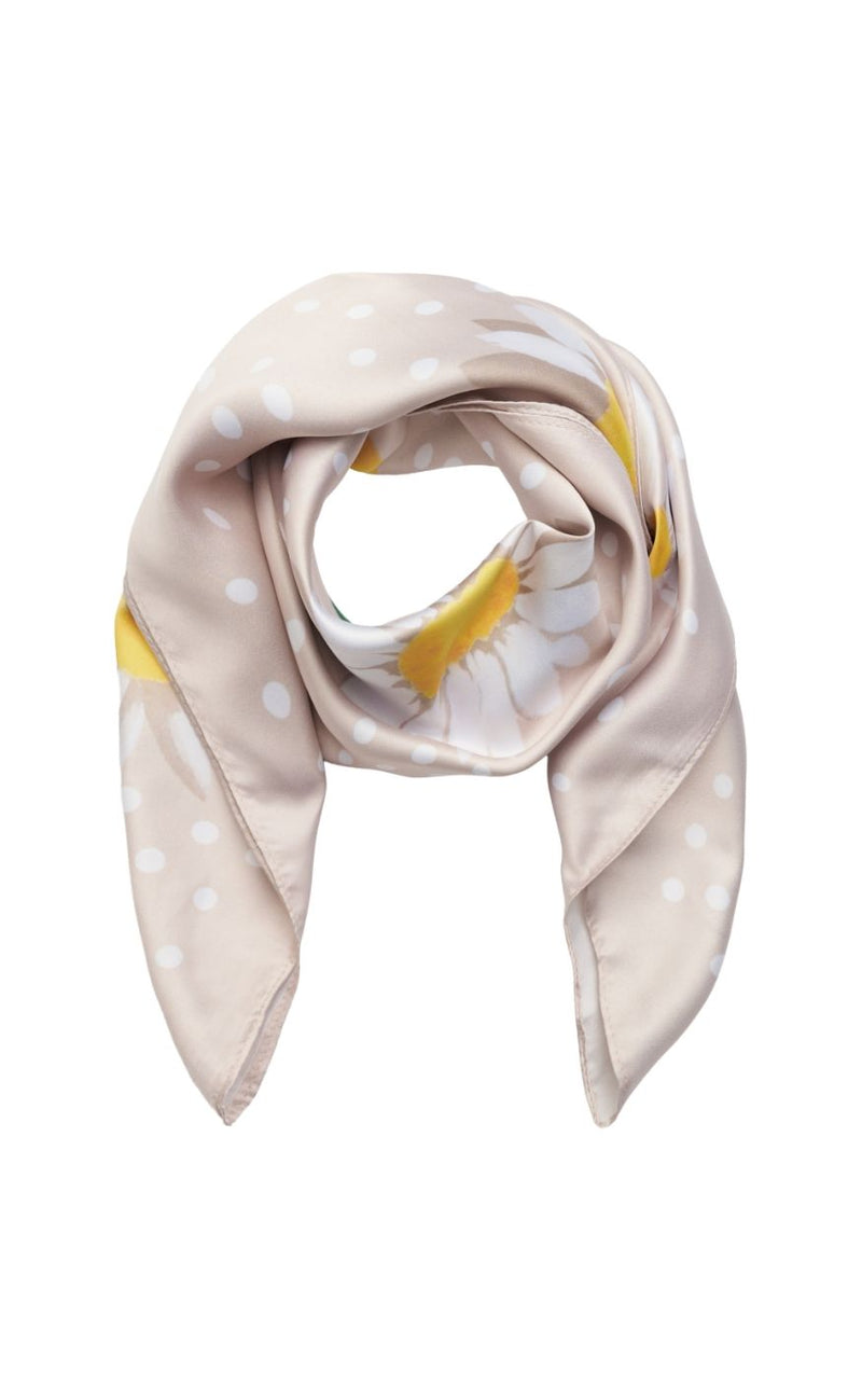 Marta Du Chateau Tørklæde - Finja - Taupe3556