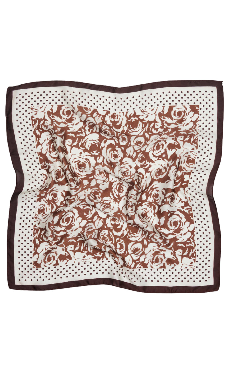Marta Du Chateau Tørklæde - Juline - Brown31215
