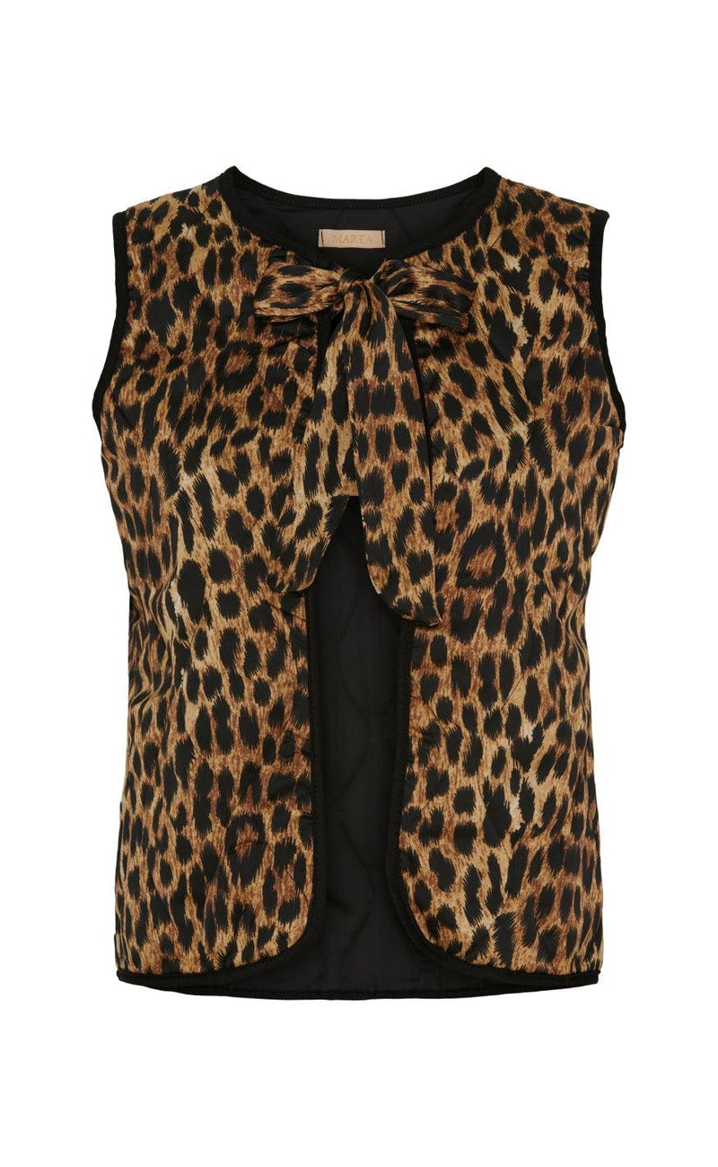 Marta Du Chateau Vest - 2478-C Mona - Small Leo