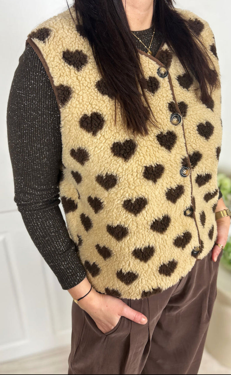 Marta Du Chateau Vest - Dahlia - Camello/Moro