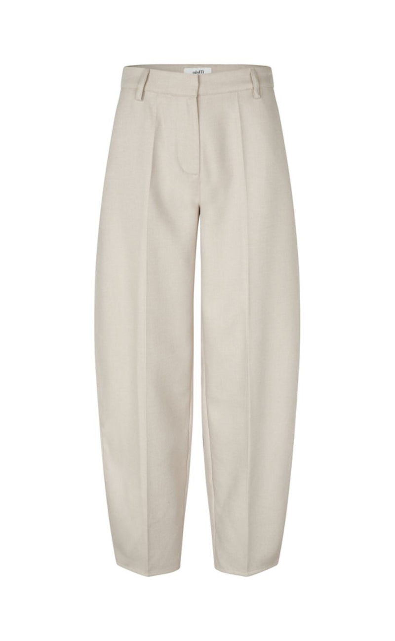 MbyM Bukser - Bodil - Spring Brown Melange