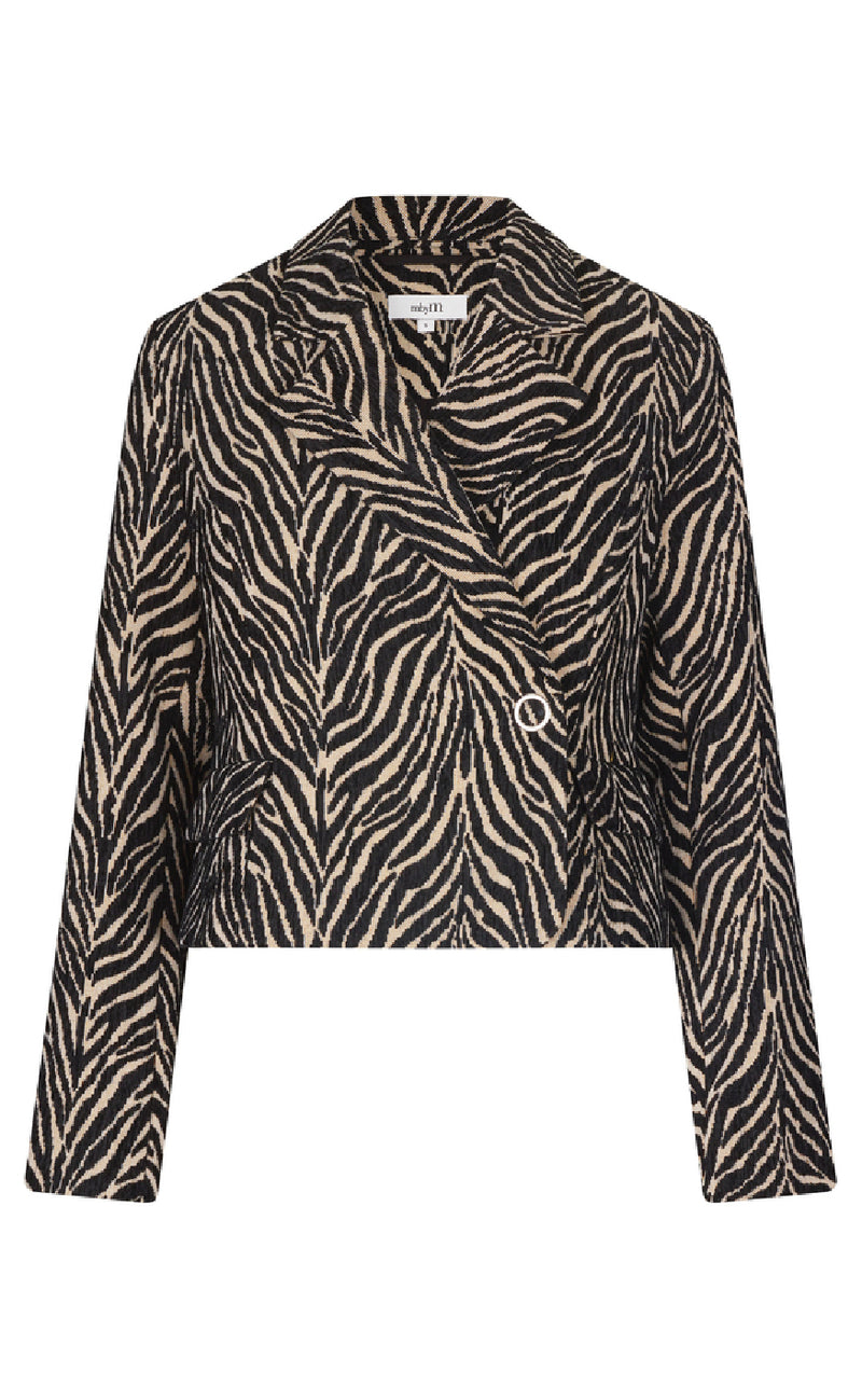 MbyM Jakke - Iva-M - Zebra Sugar Black