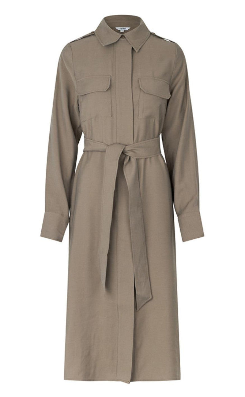 MbyM Kjole - Bilena-M - Fossil Brown