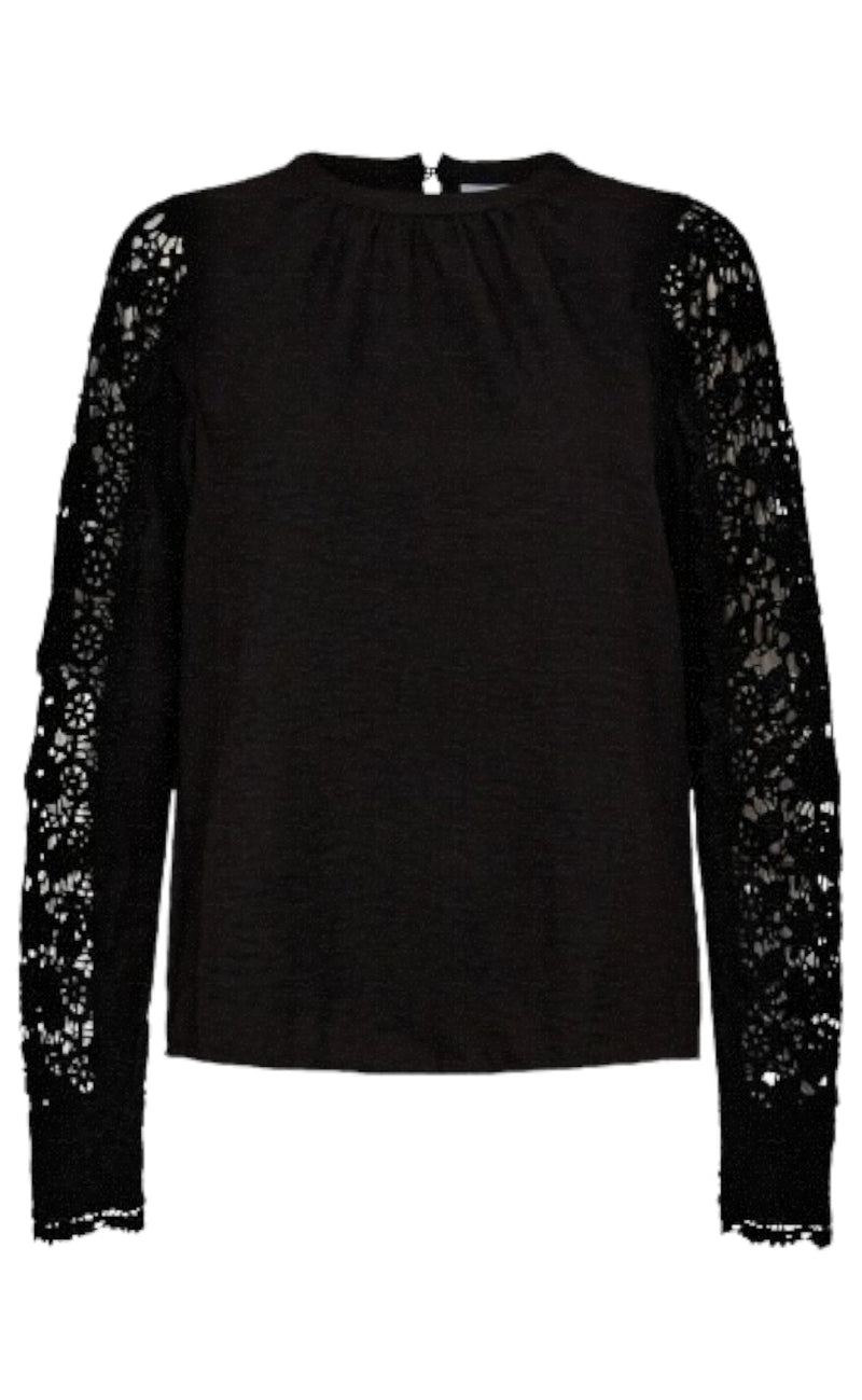 Moves Bluse - Mailu - Black
