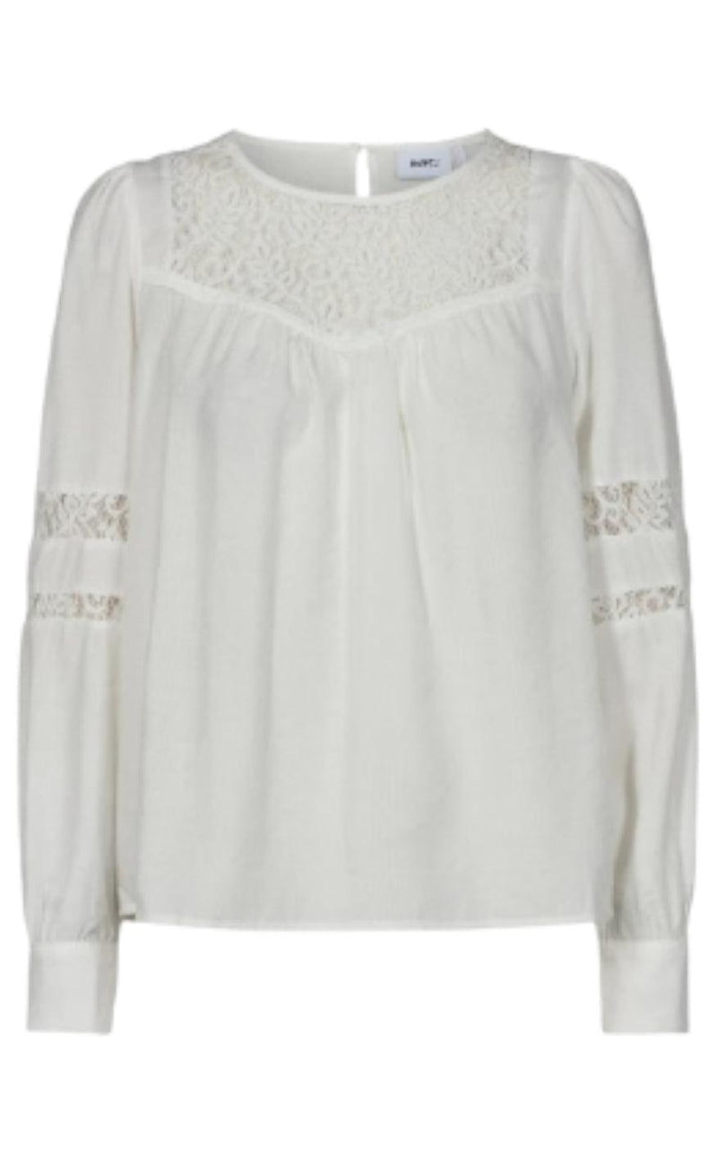 Moves Bluse - Osmos - Broken White