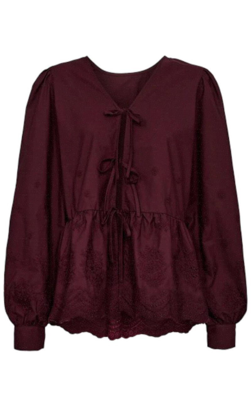 Moves Bluse - Selinna - Windsor Wine
