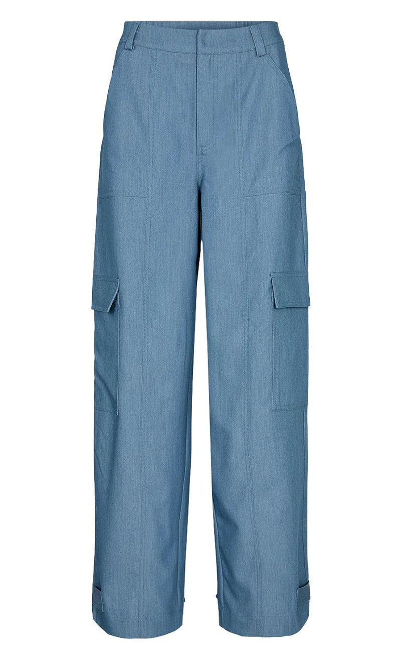 Moves Bukser - Largo - Chambray Blue