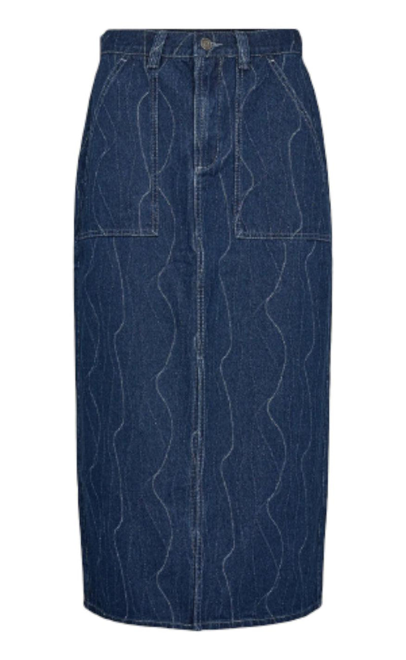 Moves Nederdel - Claria - Medium Blue