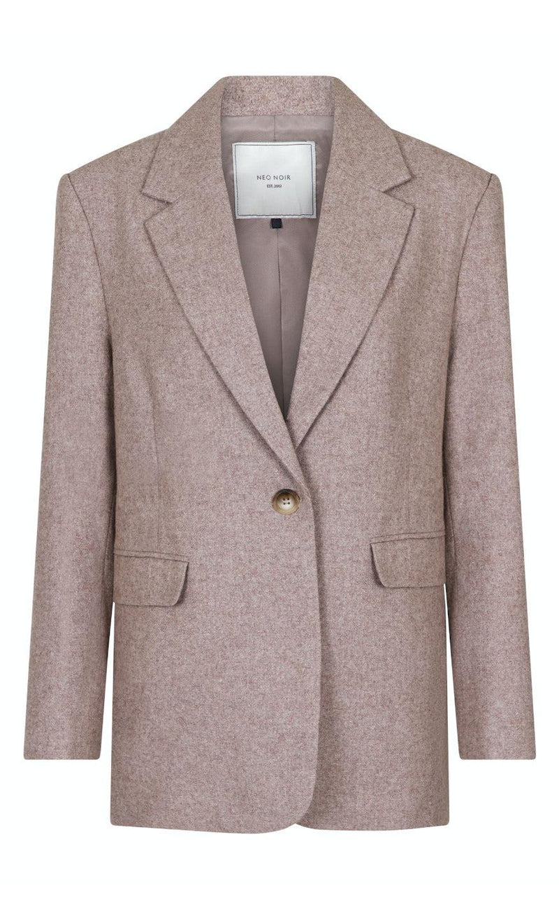 Neo Noir Blazer - Gaby Structure - Sand Melange