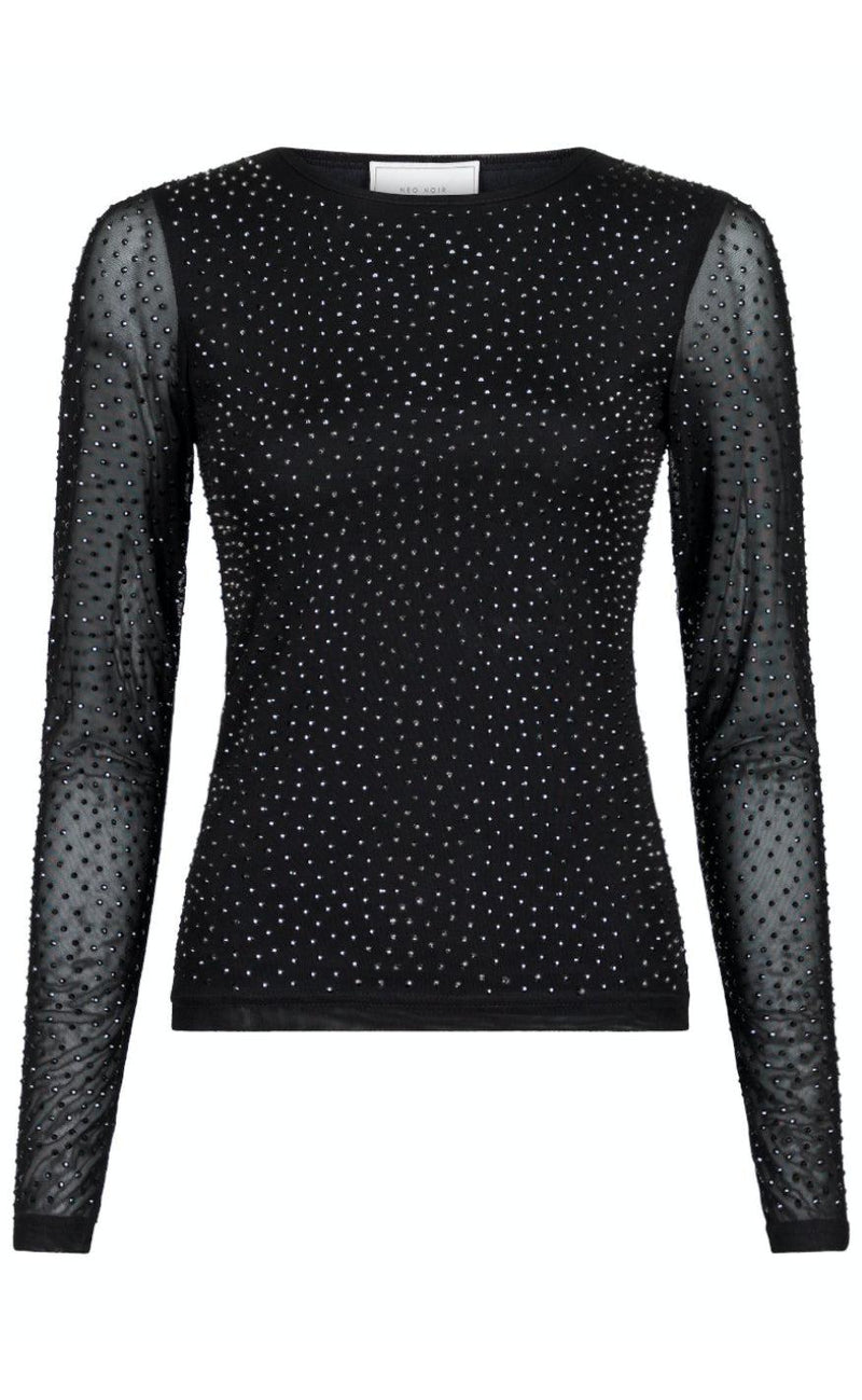 Neo Noir Blouse - Basira - Black