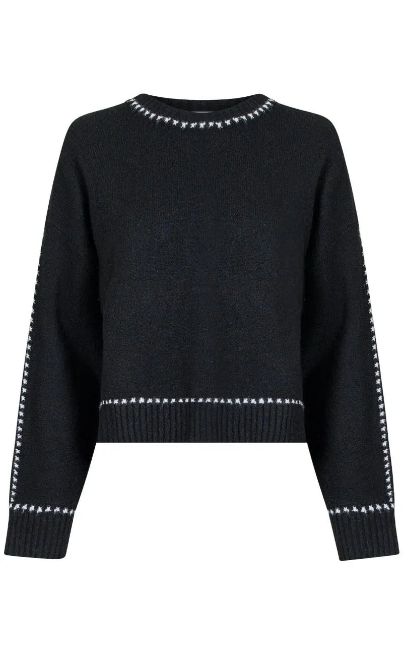 Neo Noir Bluse - Detri - Black