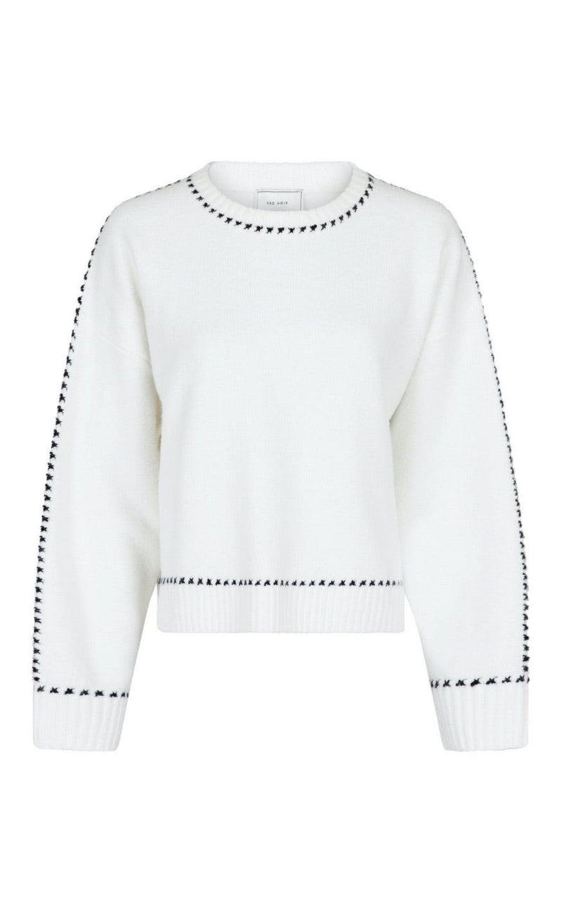 Neo Noir Bluse - Detri - Off White