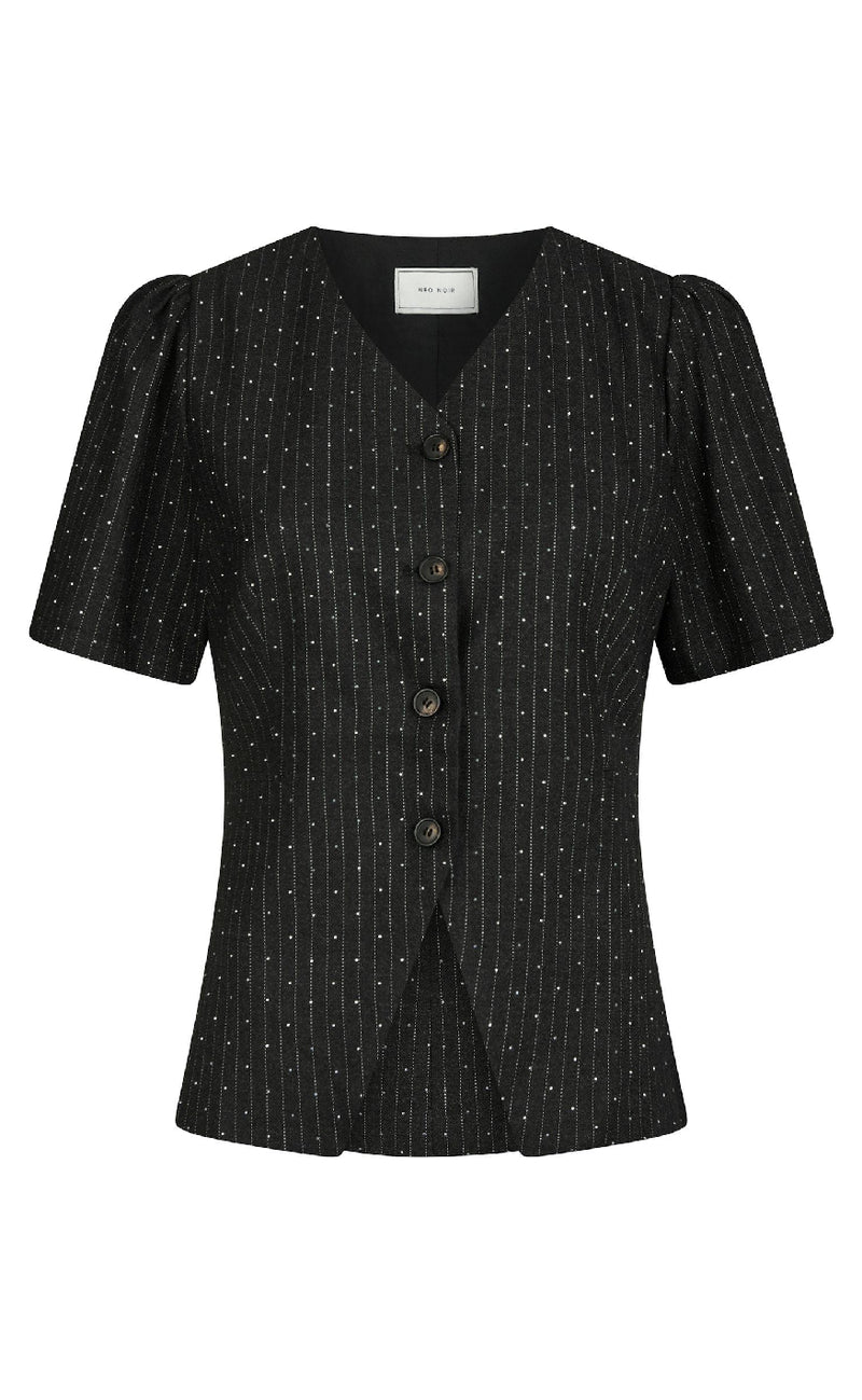 Neo Noir Bluse - Jules - Antracit