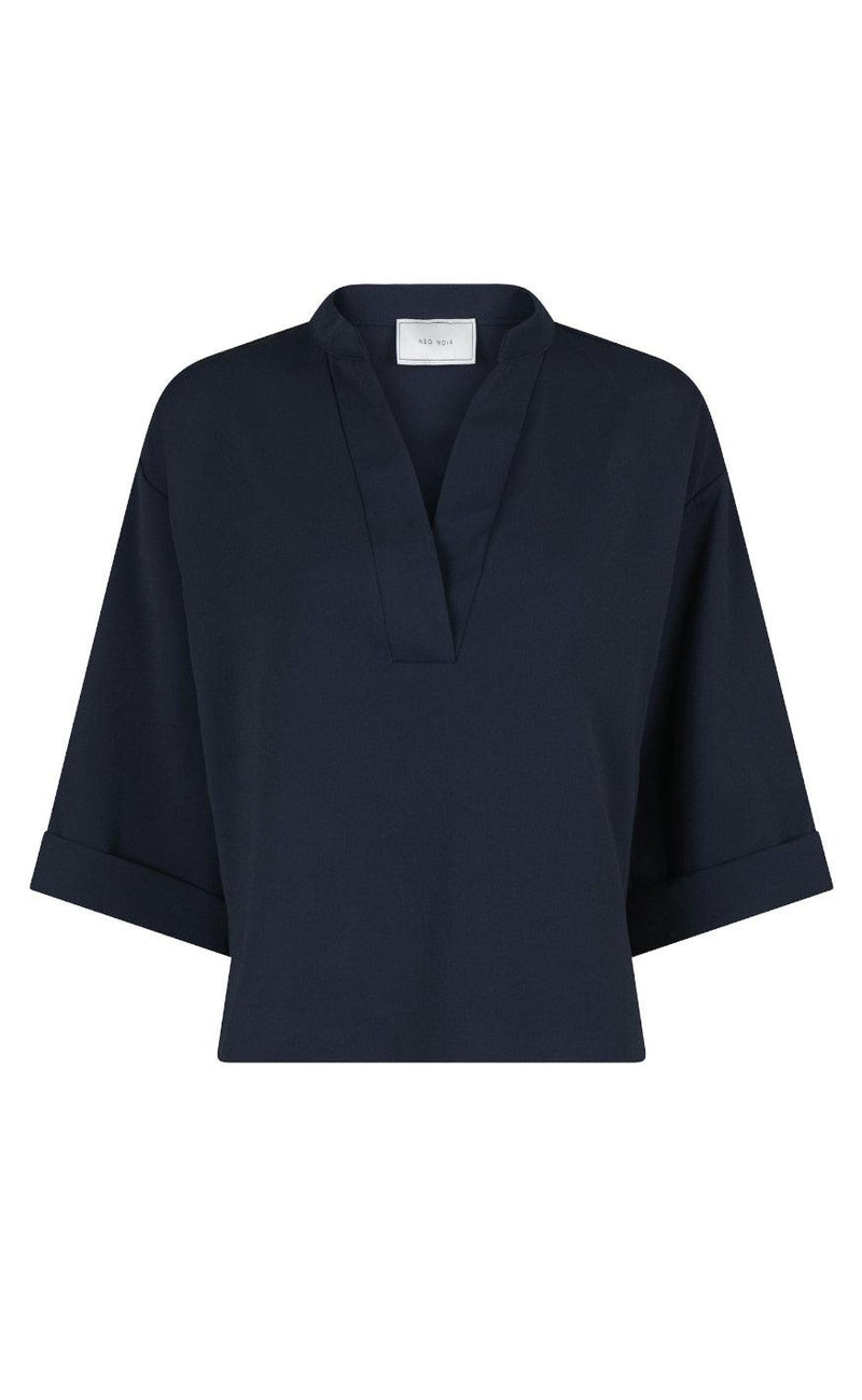 Neo Noir Bluse - Luma - Navy