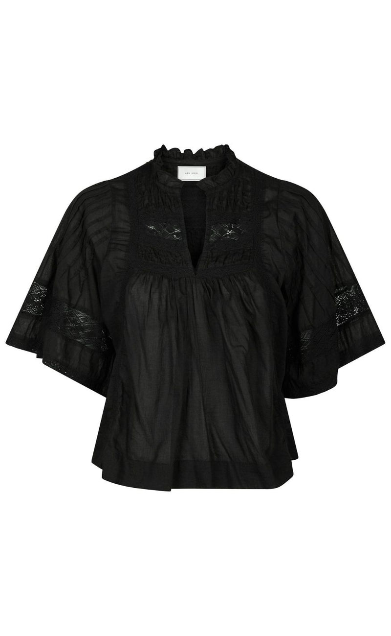 Neo Noir Bluse - Siama S Voile - Black