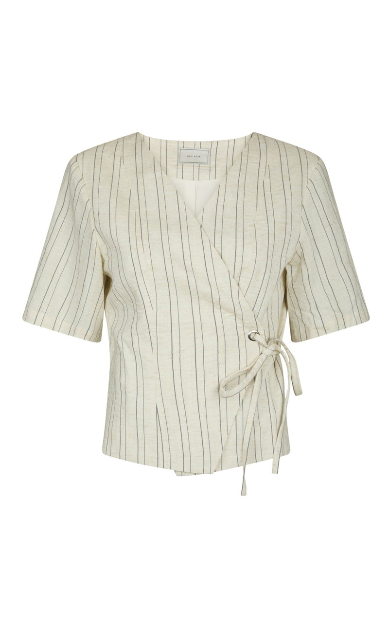 Neo Noir Bluse - Simmo Eyelet - Off White
