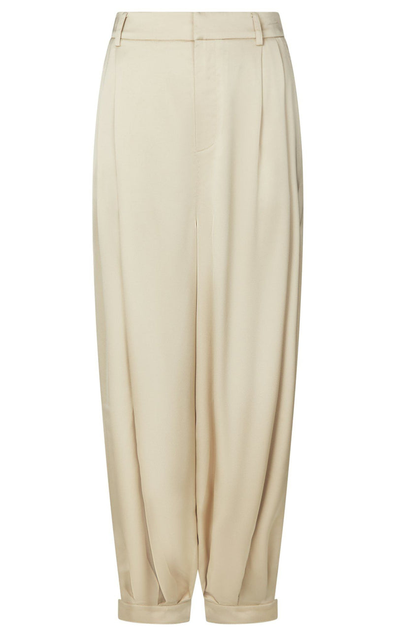 Neo Noir Bukser - Fayla Balloon - Dark Sand
