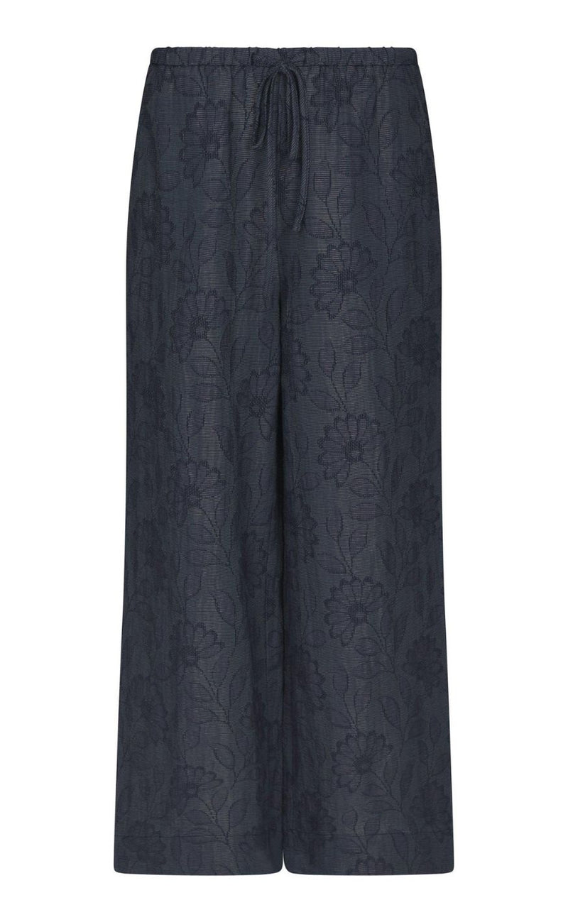 Neo Noir Bukser - Heifa Flower - Dark Blue