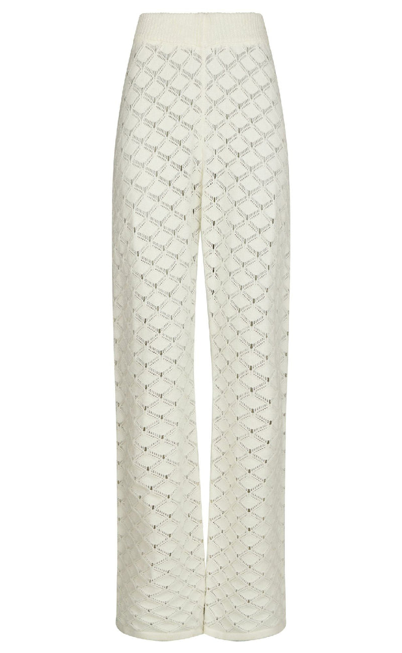 Neo Noir Bukser - Rizzy Crochet - Off White