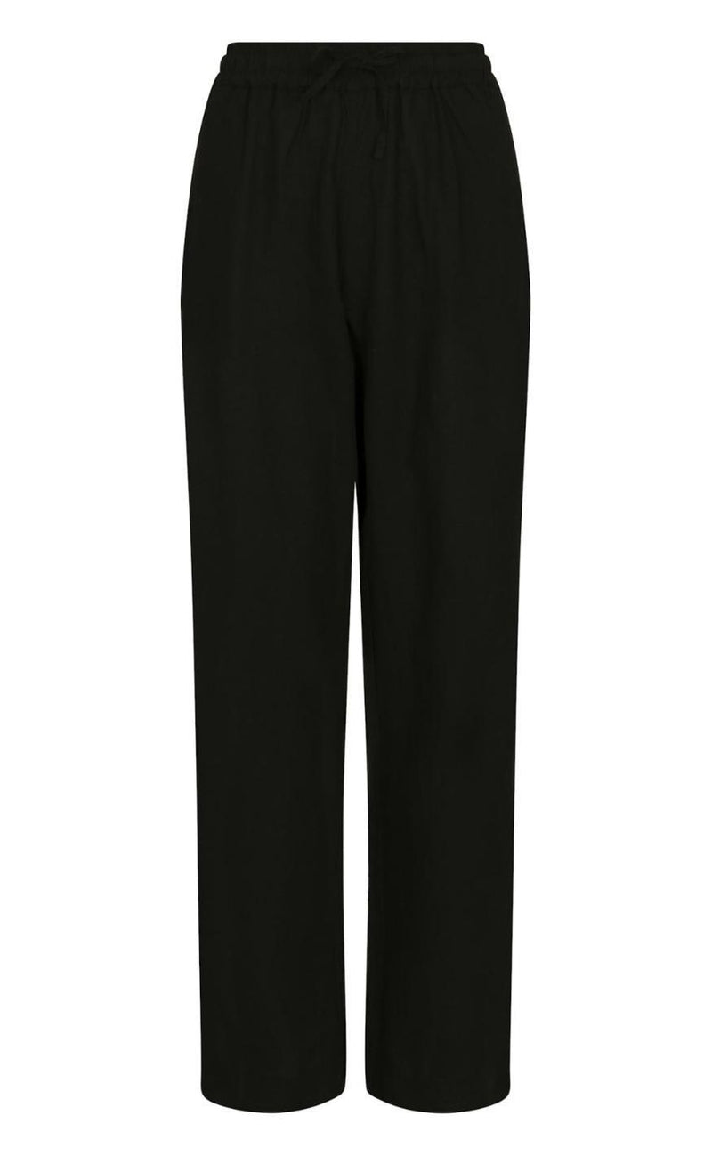 Neo Noir Bukser - Sonar Linen - Black