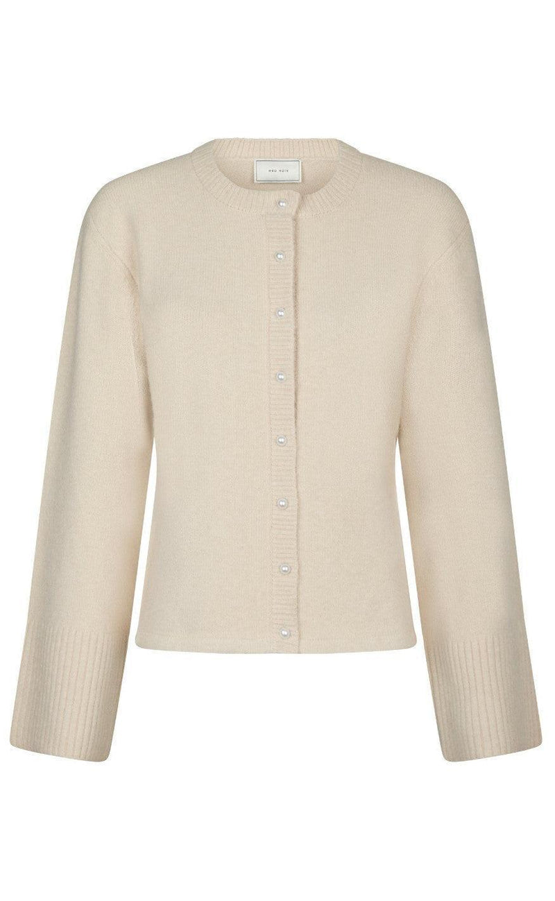 Neo Noir Cardigan - Mixie - Ivory