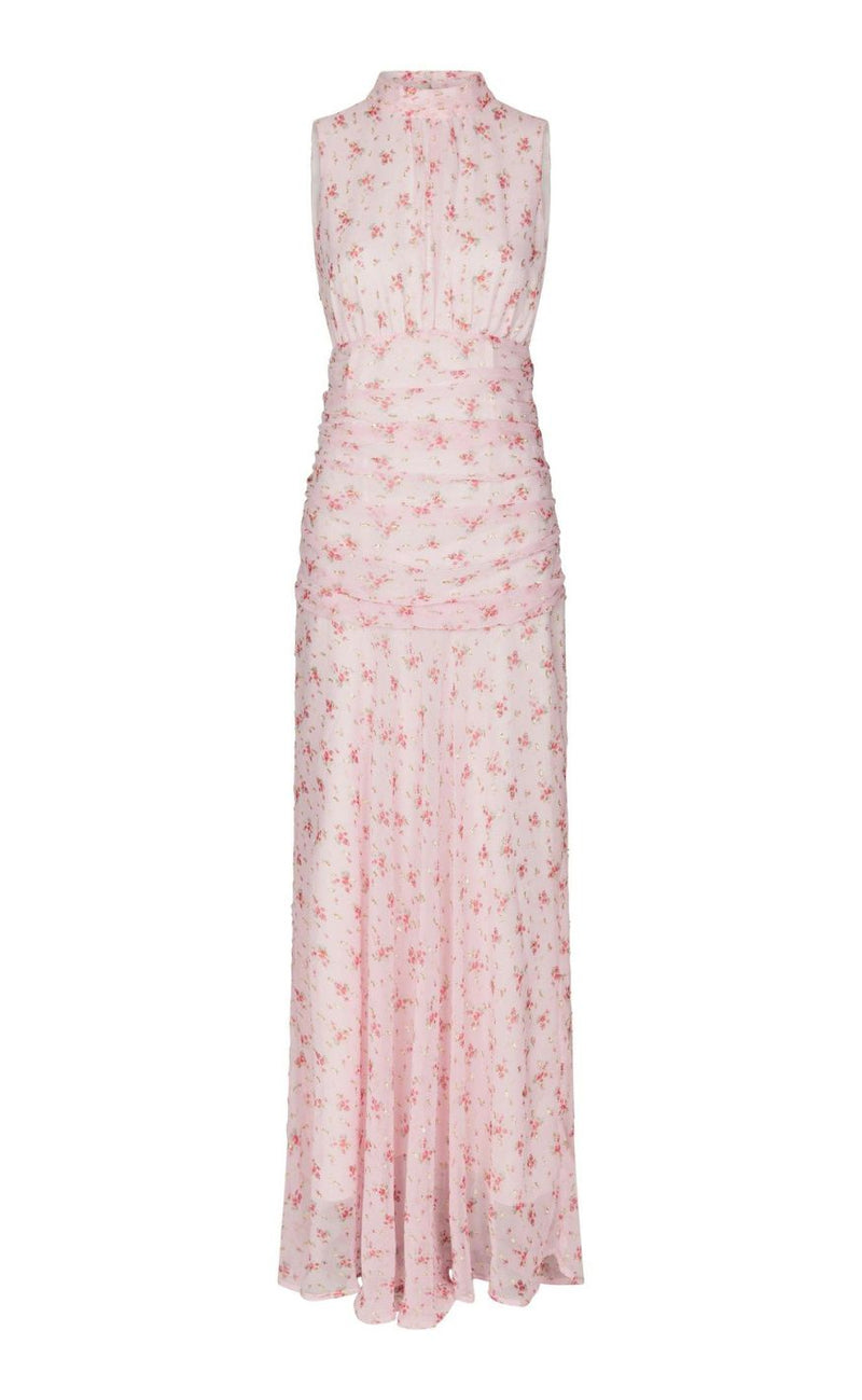 Neo Noir Kjole - Dori Print - Rose