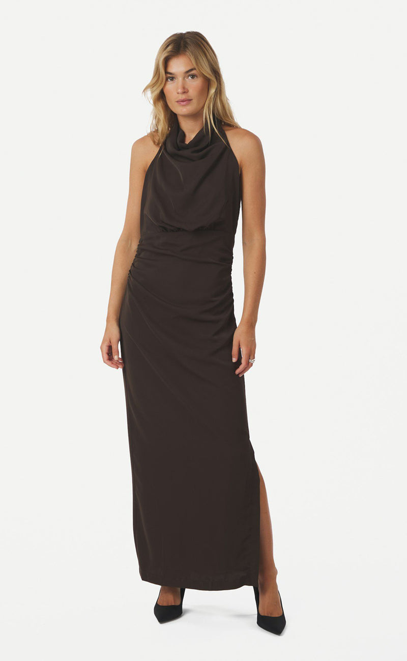 Neo Noir Kjole - Dunie - Dark Brown