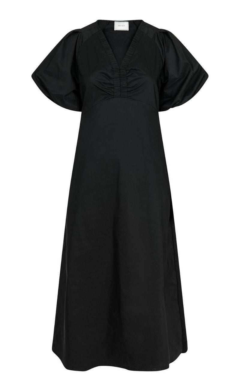 Neo Noir Kjole - Illana Poplin - Black