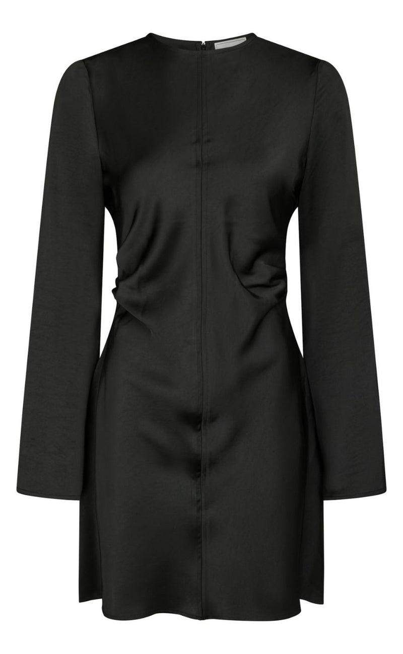 Neo Noir Kjole - Jumari Heavy Sateen - Black