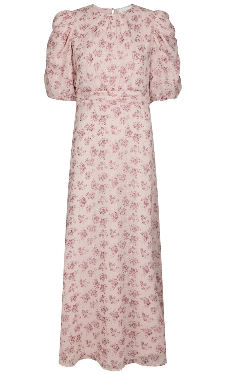 Neo Noir Kjole - Kikka Chiffon - Rose