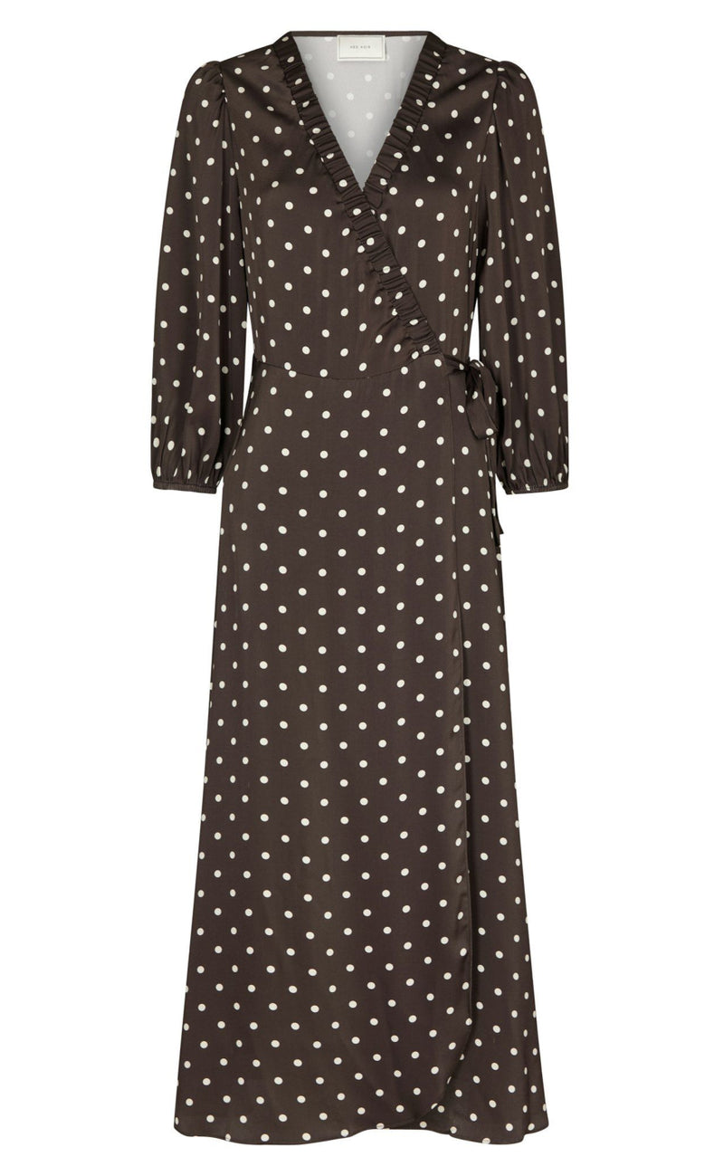 Neo Noir Kjole - Malinga - Dark Brown