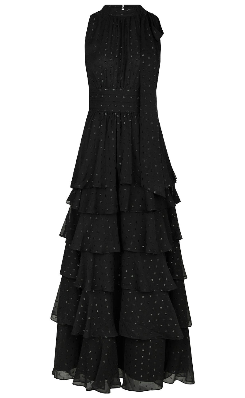 Neo Noir Kjole - Marli Glitz - Black